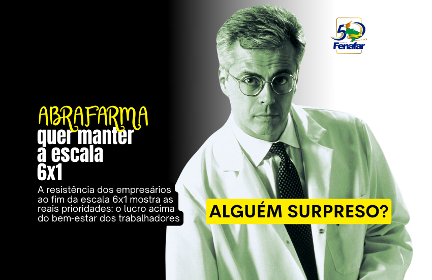 Abrafarma quer manter a escala 6×1