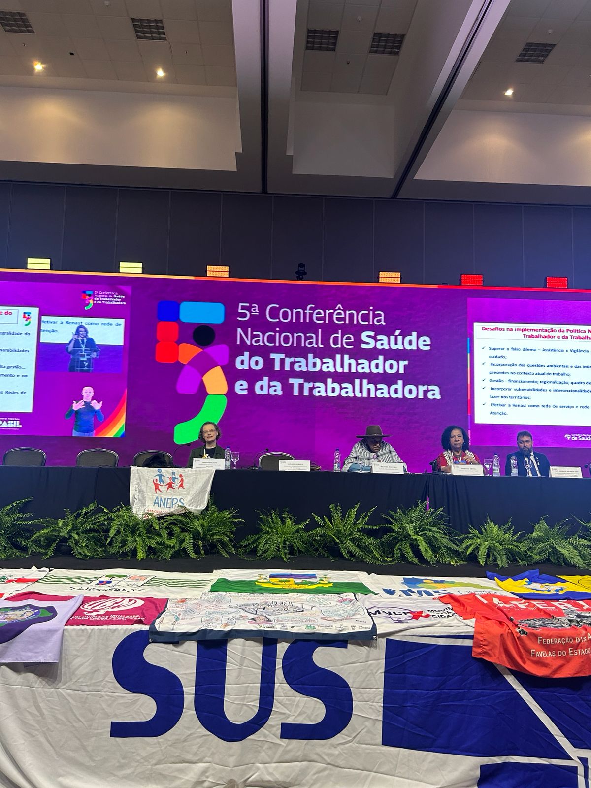 Saúde dos trabalhadores: tem início a Conferência Nacional